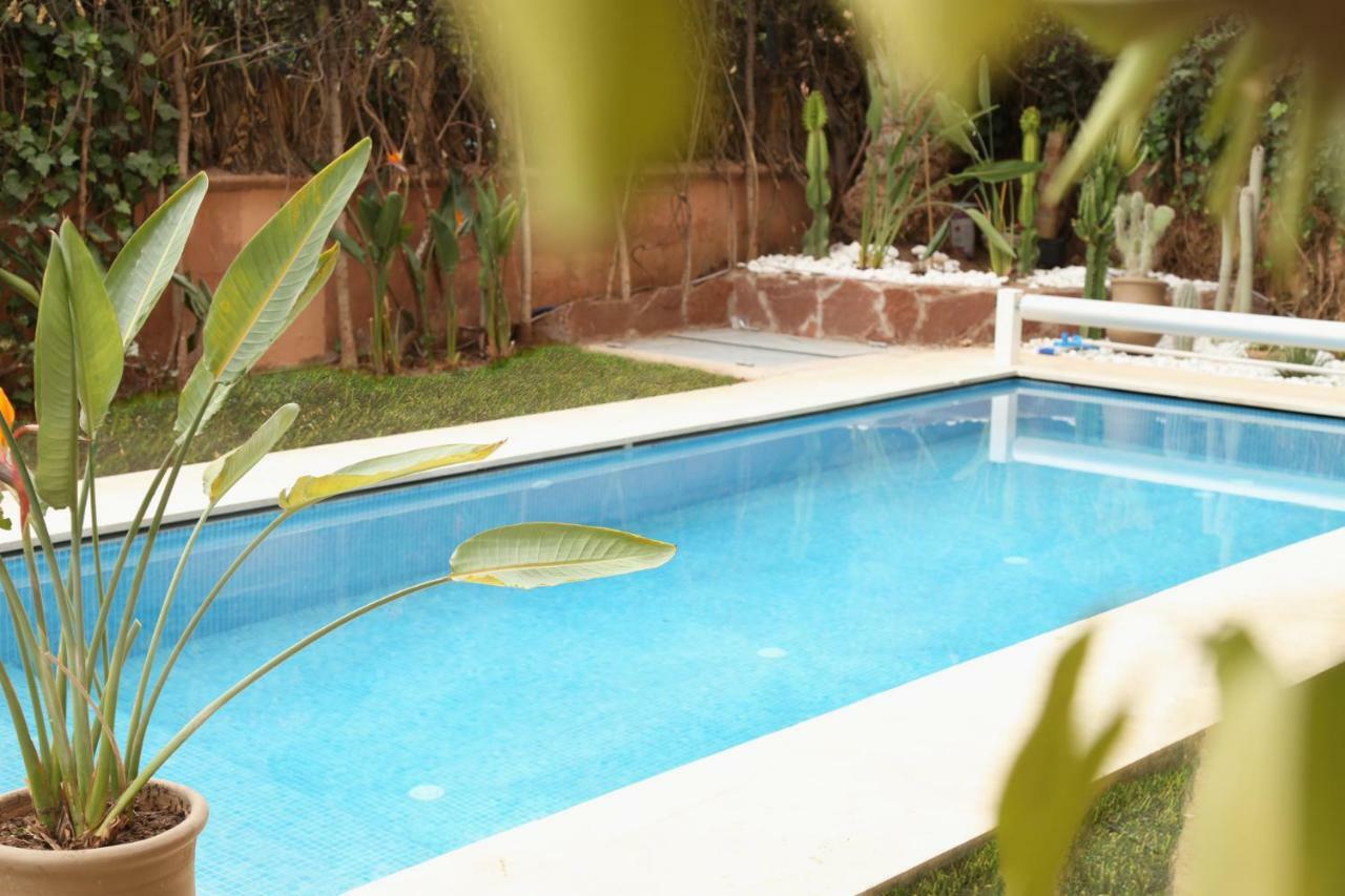 The Ruby Apartment With Private Swimming Pool - Hivernage Quarter - By Goldex Marrakech Marrakesh Buitenkant foto