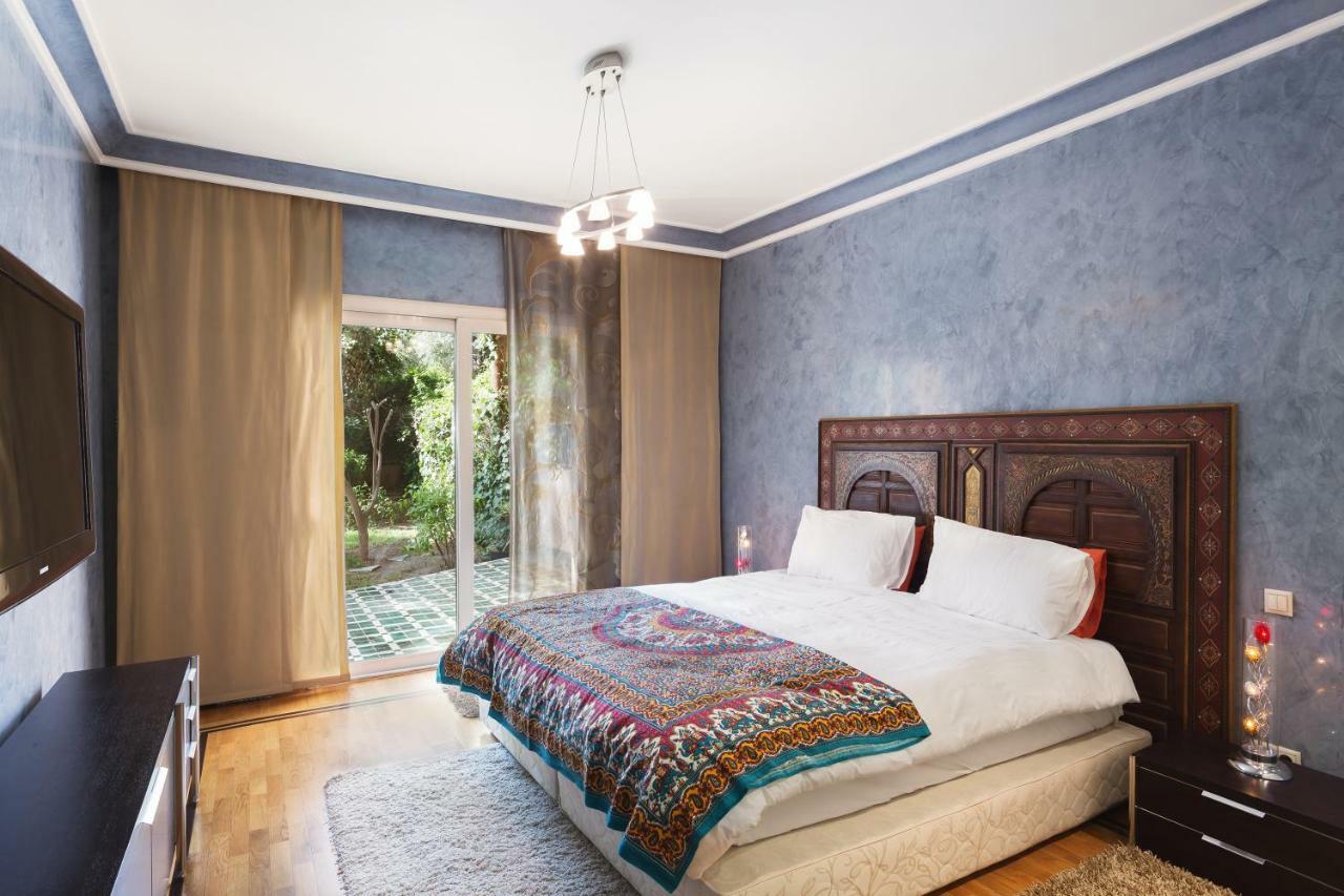 The Ruby Apartment With Private Swimming Pool - Hivernage Quarter - By Goldex Marrakech Marrakesh Buitenkant foto